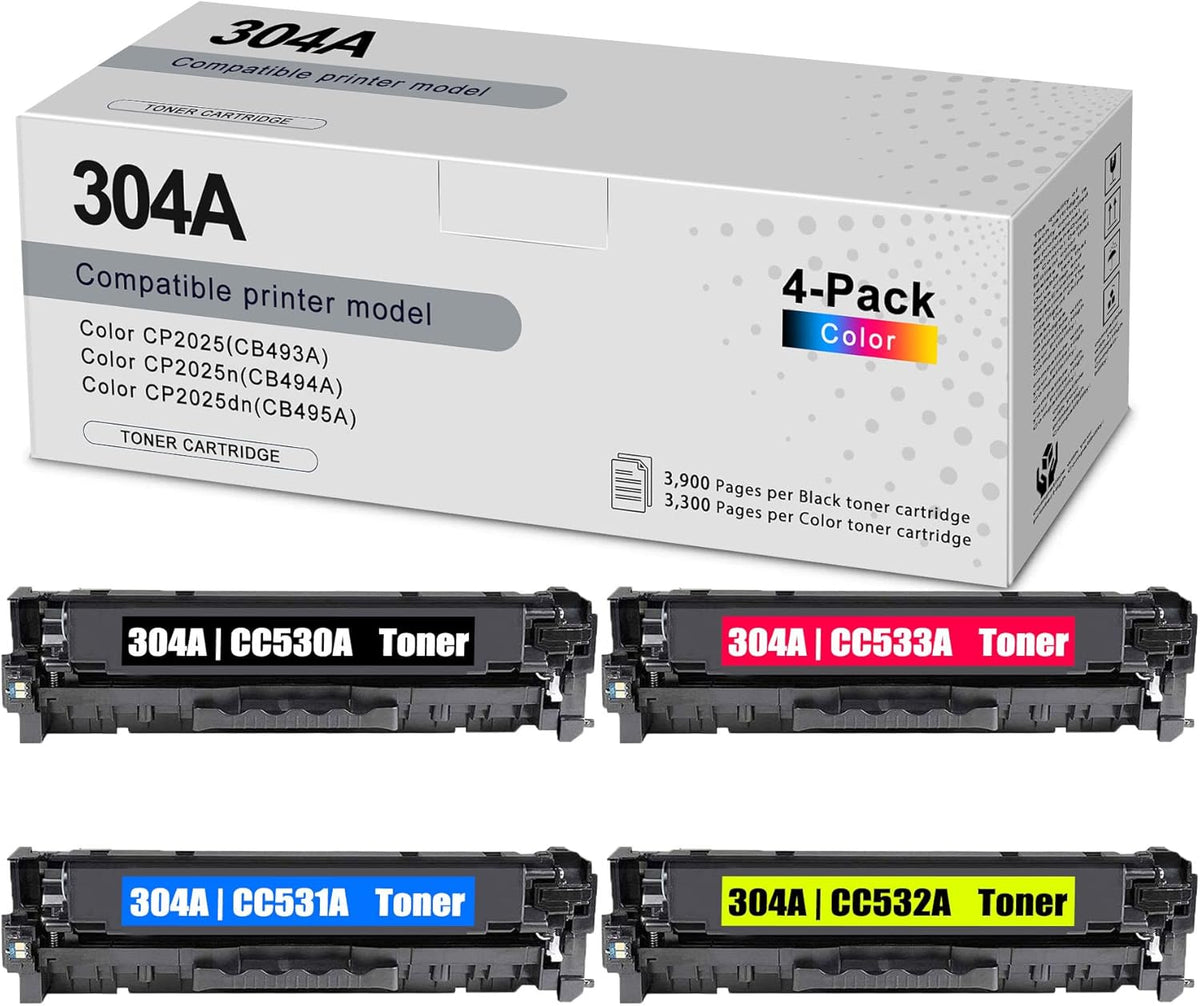 4 Pack Toner Cartridge Replacement K904265