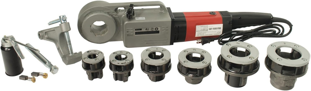 Hand-Held Power Drive Kit Pipe Threading Machine with Carrying Case F884