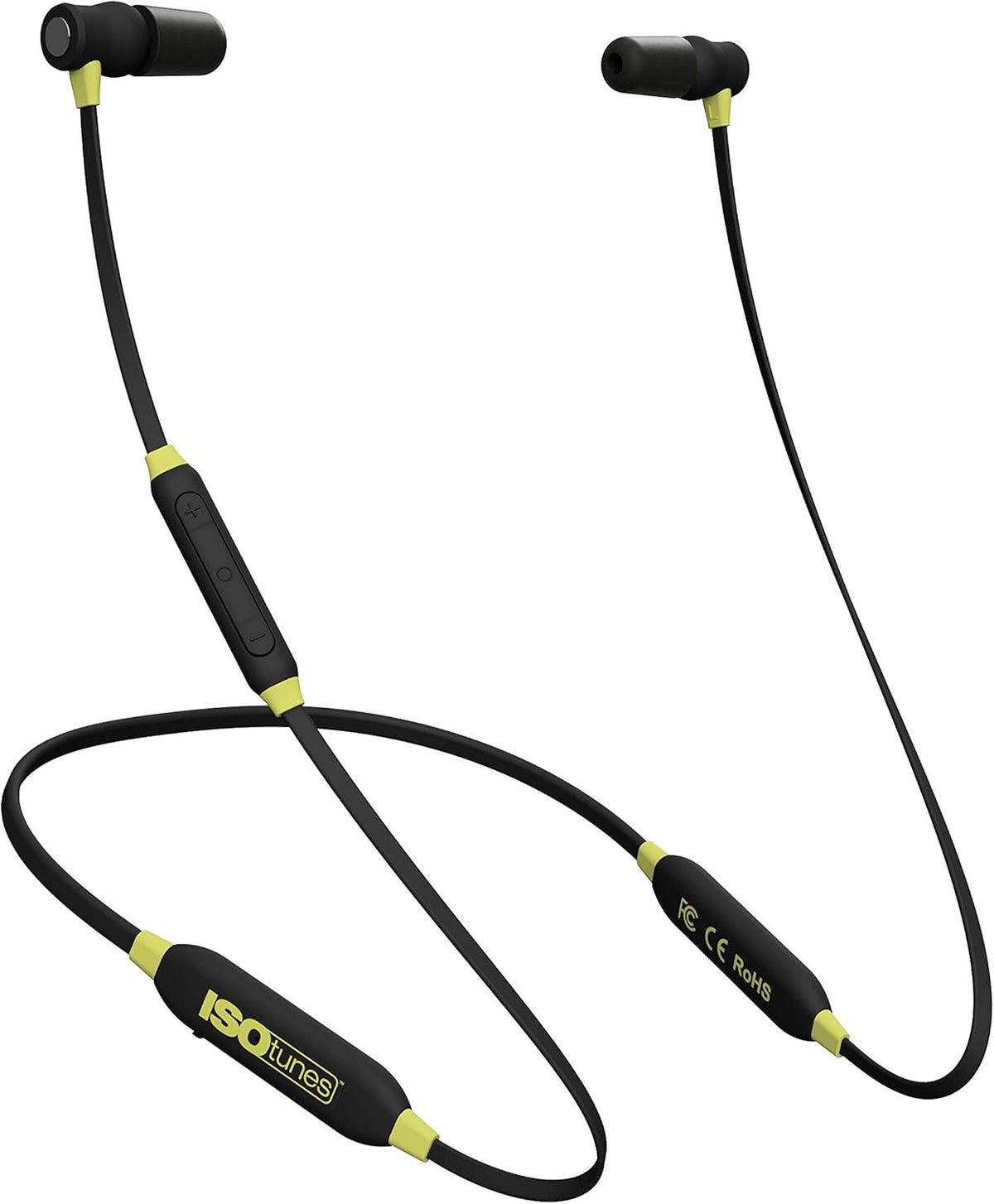 Black & Yellow Bluetooth Earplug Headphones O130