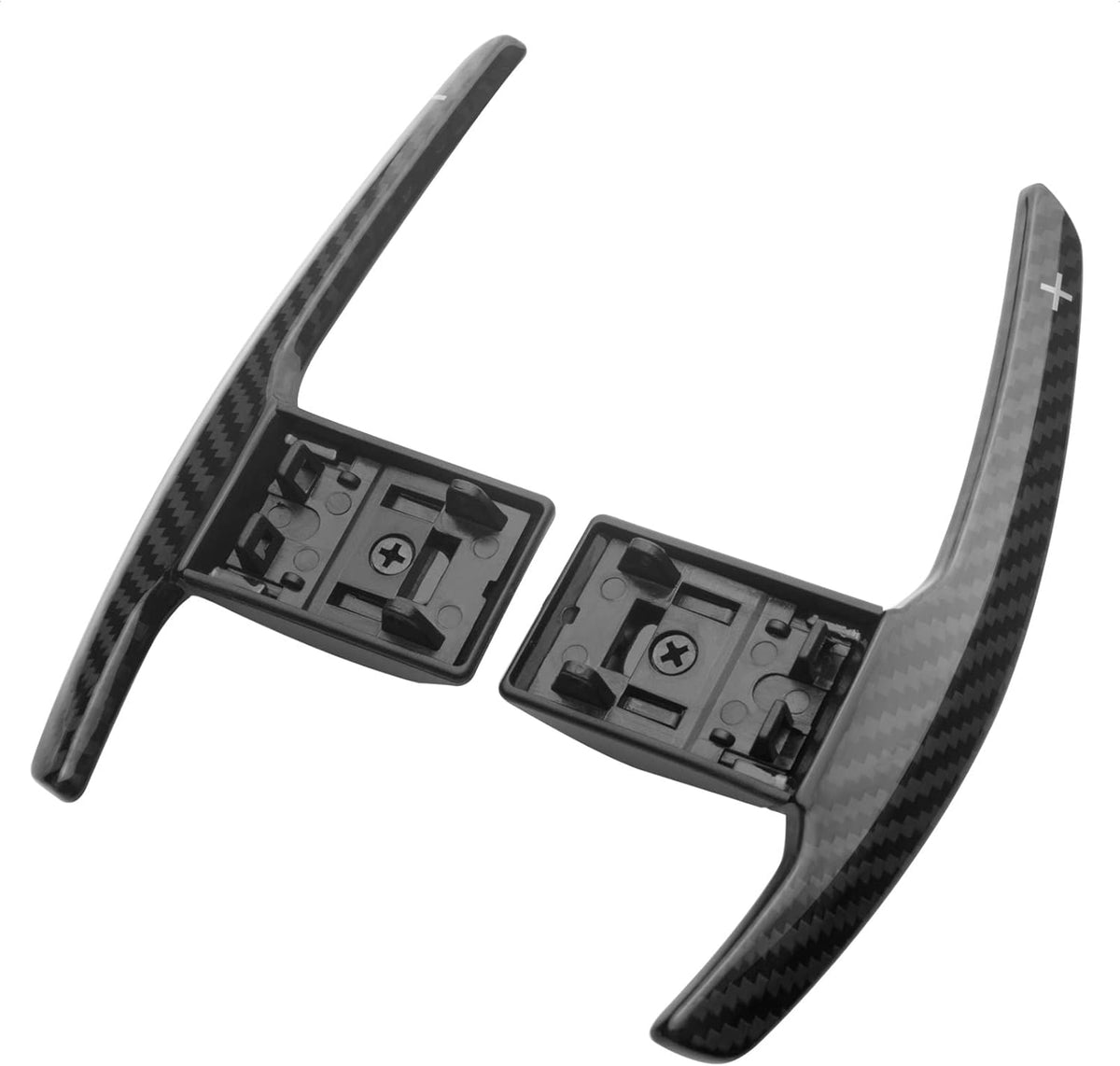 Real Carbon Fiber Steering Wheel Shift Paddle Cover O126