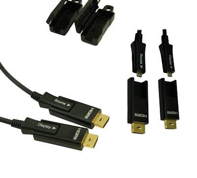 33ft Plenum Fiber Optic HDMI Cable 4Kx2K/60Hz F452293