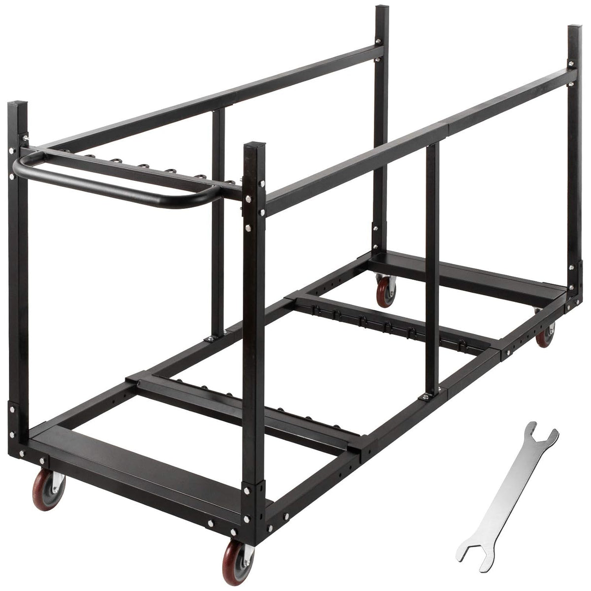 Folding Table Cart with Heavy Duty Steel T787