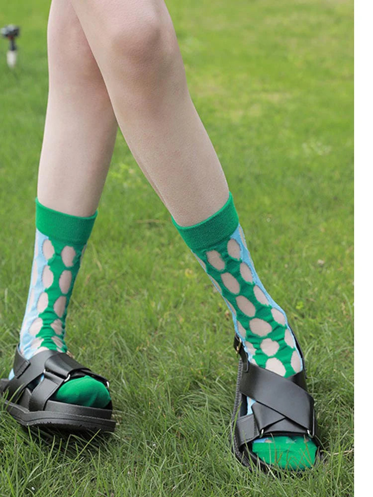 Ultra-Thin Mesh Stockings W597