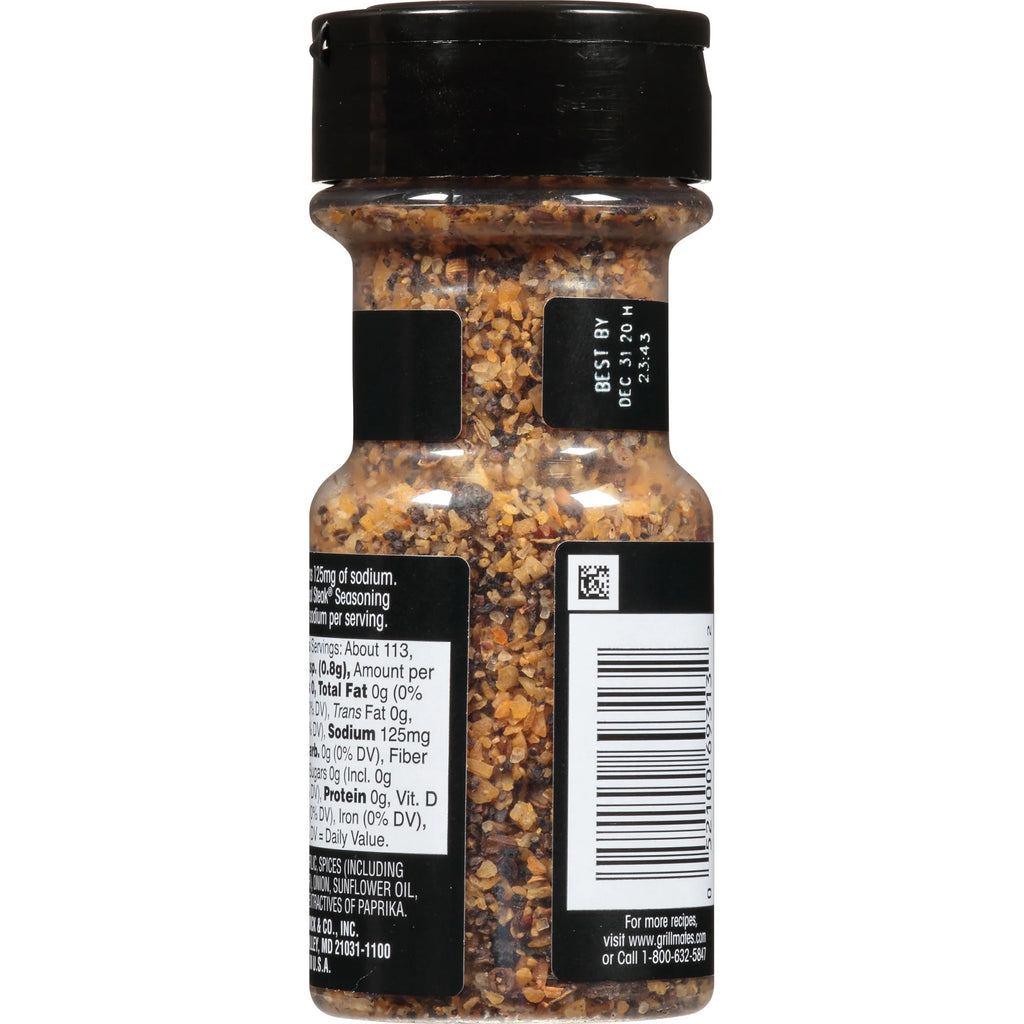 6 Pack 3.18 Oz Steak Seasoning W515