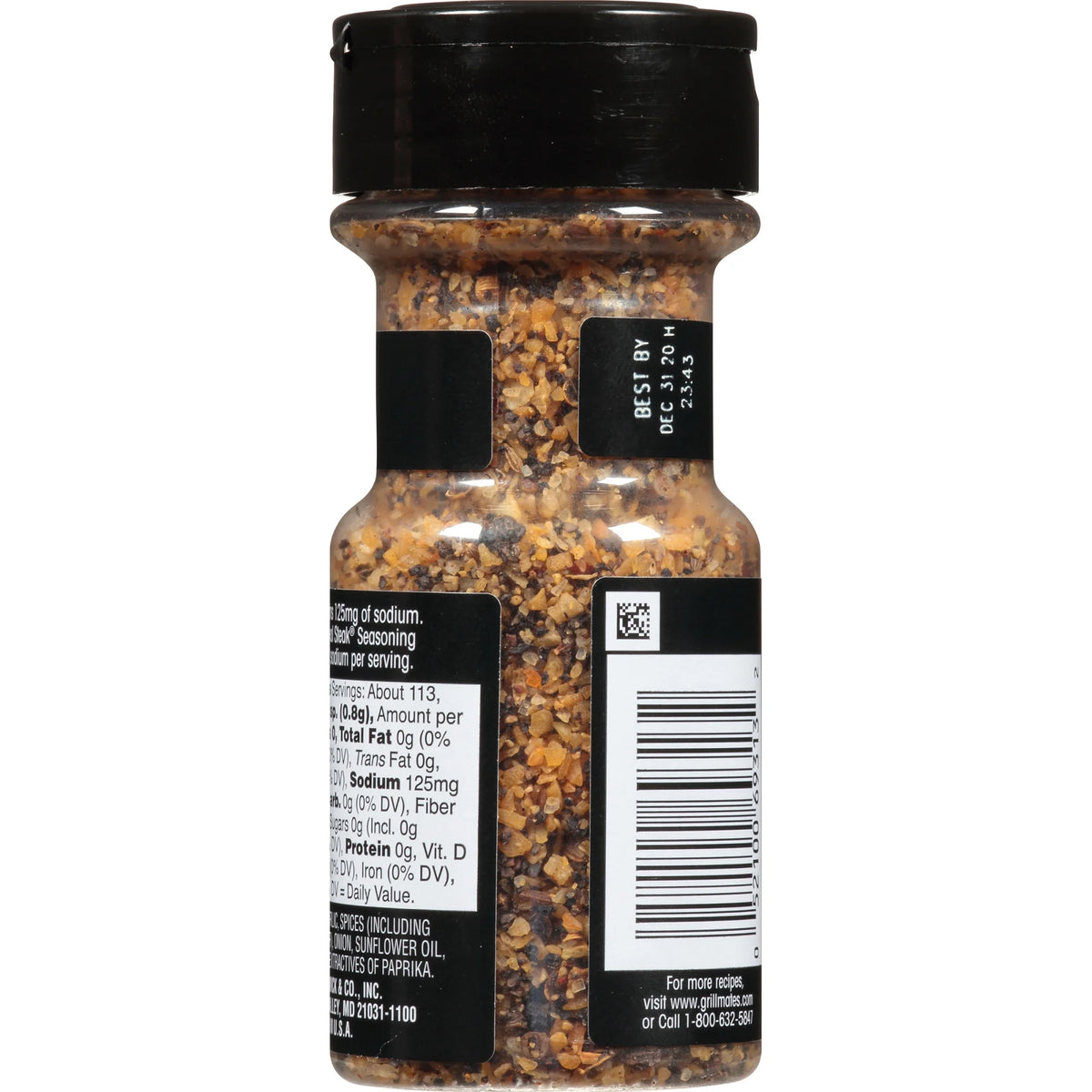 6 Pack 3.18 Oz Steak Seasoning W515