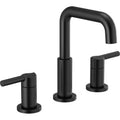8 in. Widespread 2-Handle Bathroom Faucet Matte Black B690631