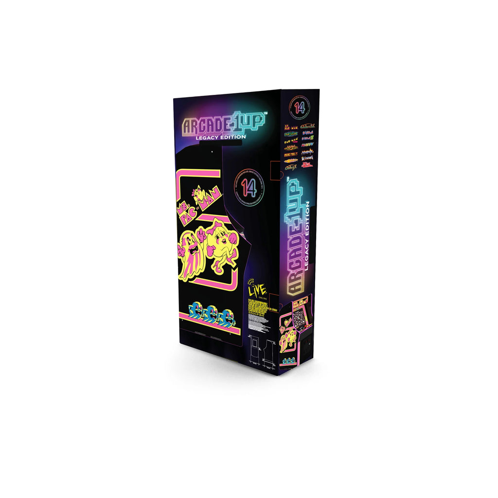 4-foot-tall Stand-up Arcade Game with 14 Classic Games and 17-inch Screen C771840