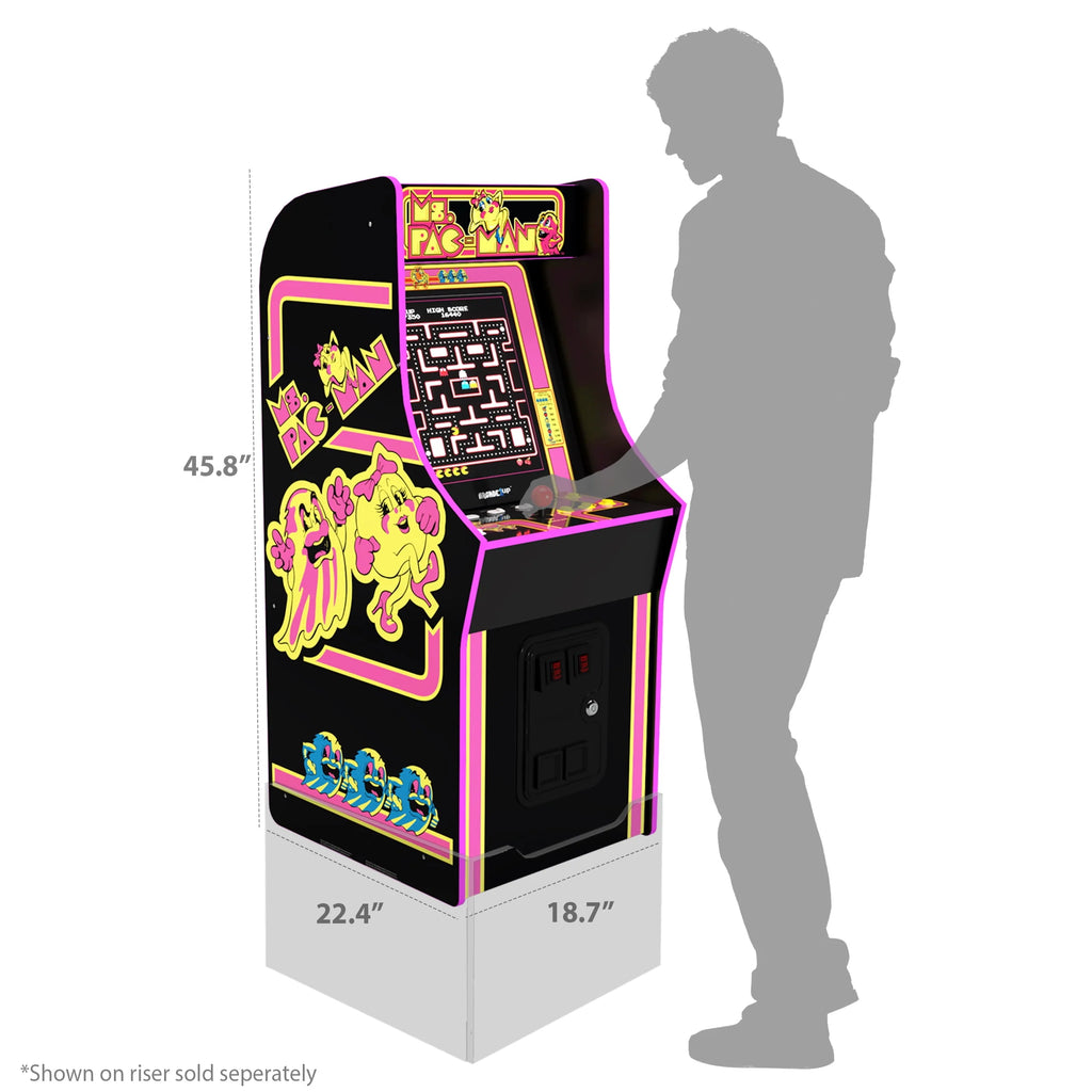 4-foot-tall Stand-up Arcade Game with 14 Classic Games and 17-inch Screen C771840