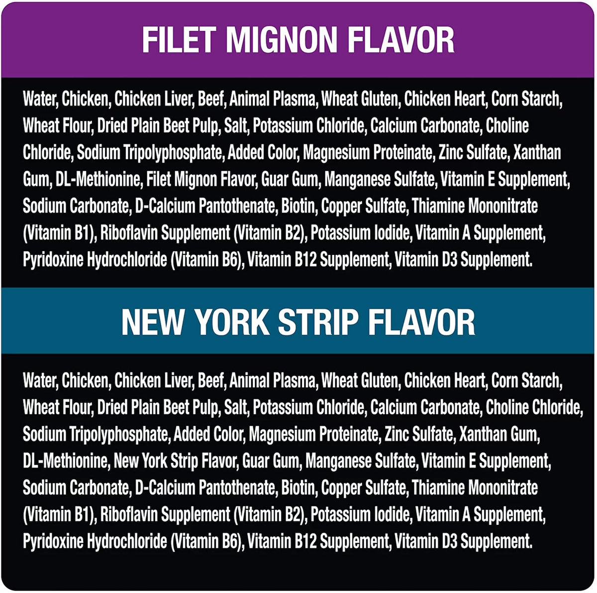 Adult Soft Wet Dog Food Filets in Gravy Variety Pack, 12 3.5 oz Trays G289053
