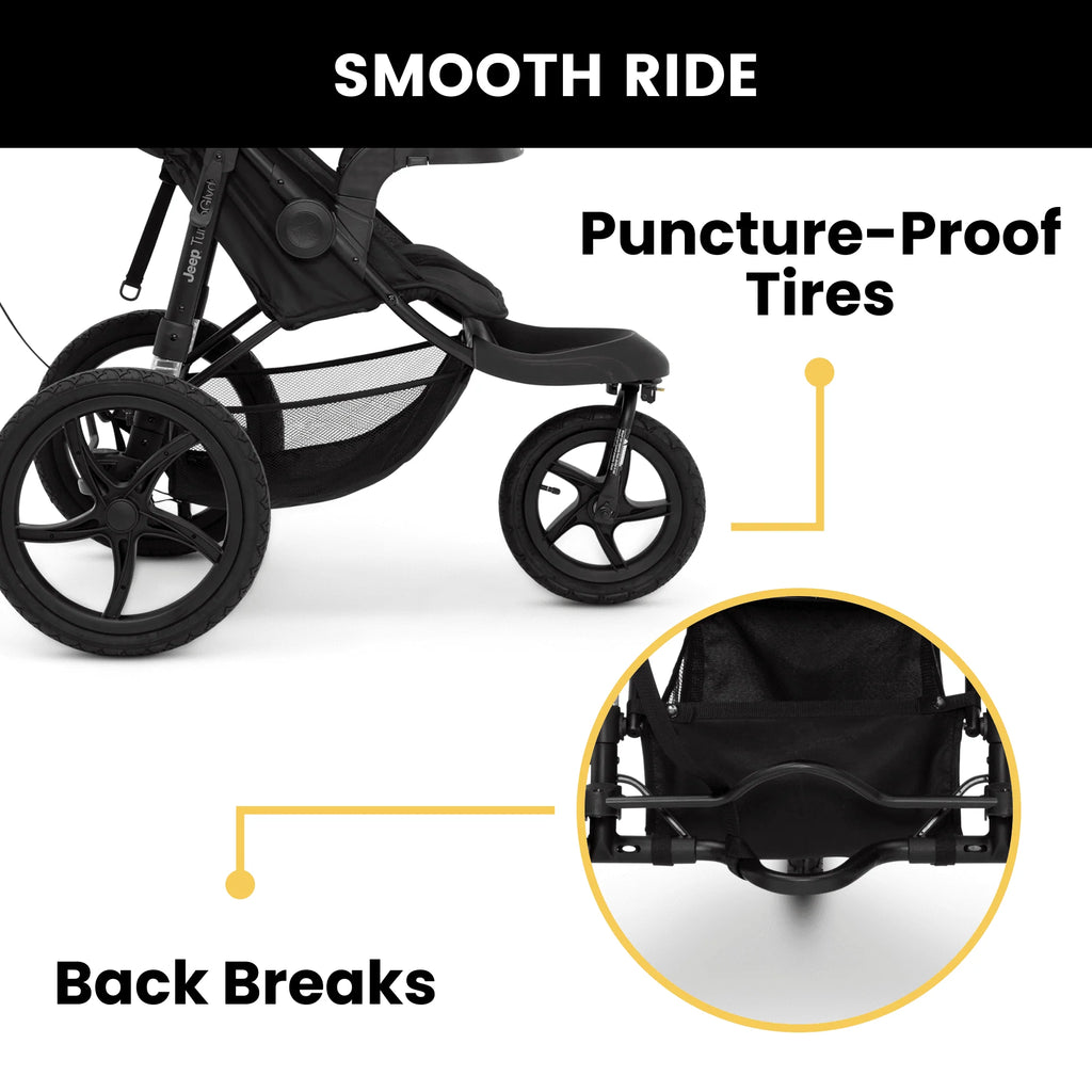Black Jogging Stroller V195734