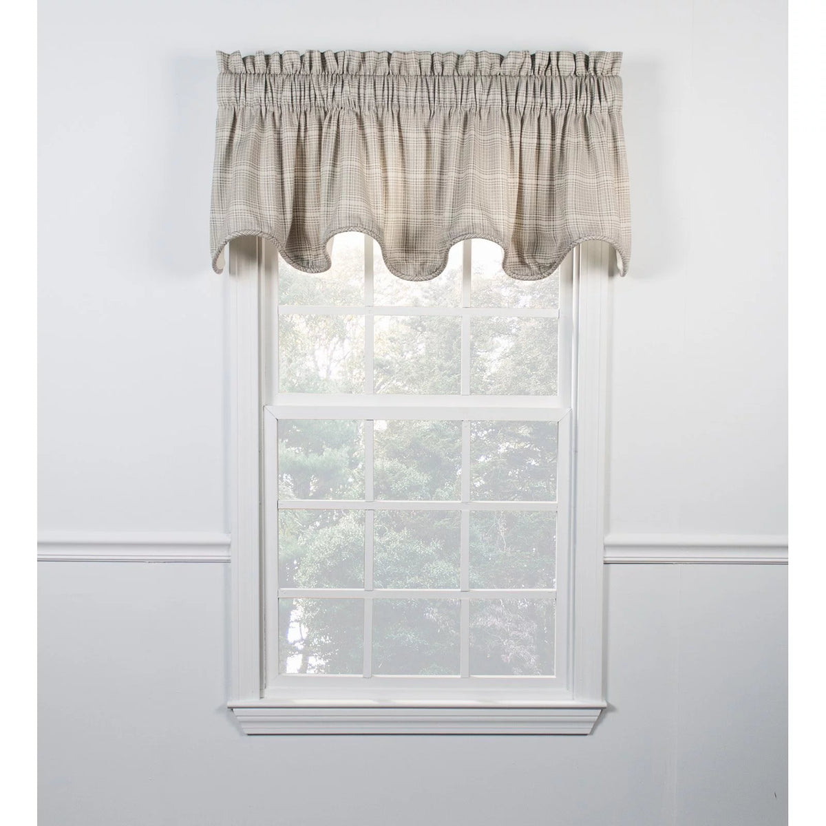 Lined Scallop Valance U186