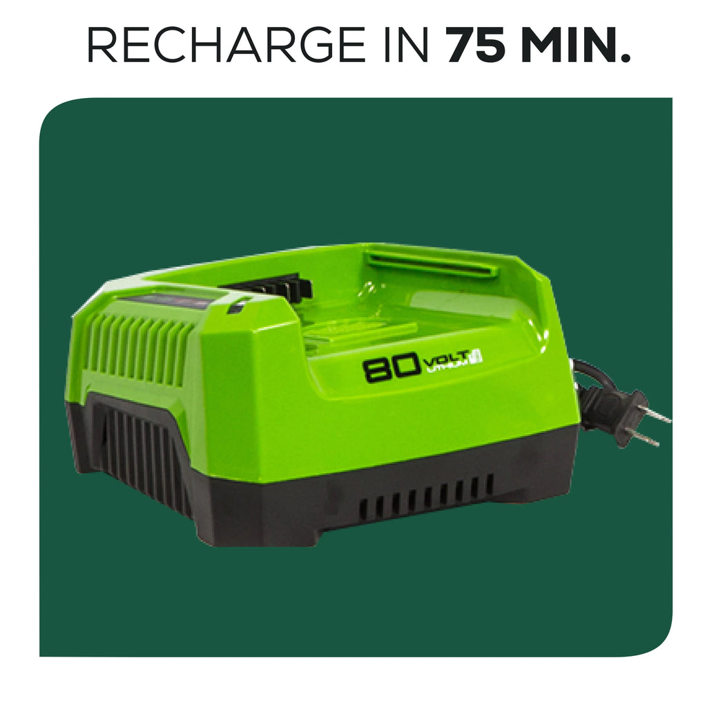 80V 21 Self Propelled Mower 5Ah Battery & Charger G30658