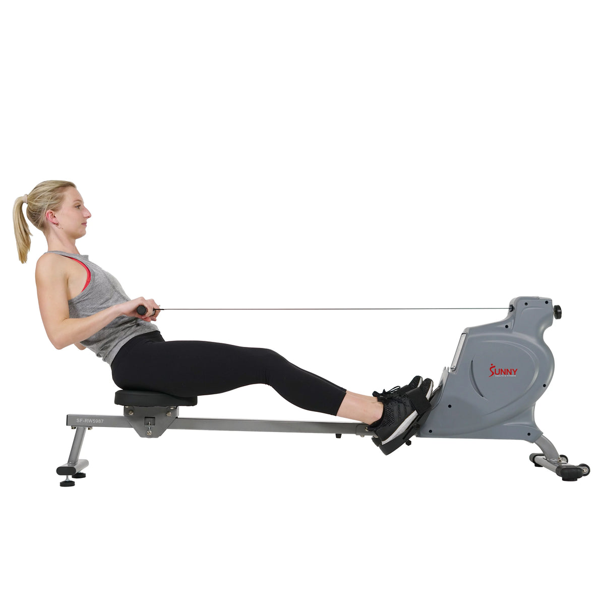 Space Efficient Magnetic Resistance Rowing Machine M655