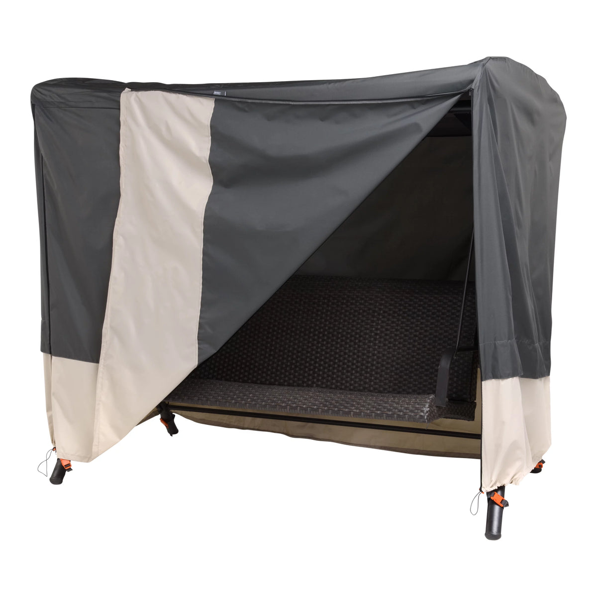 Gray Patio Swing Cover Y366491
