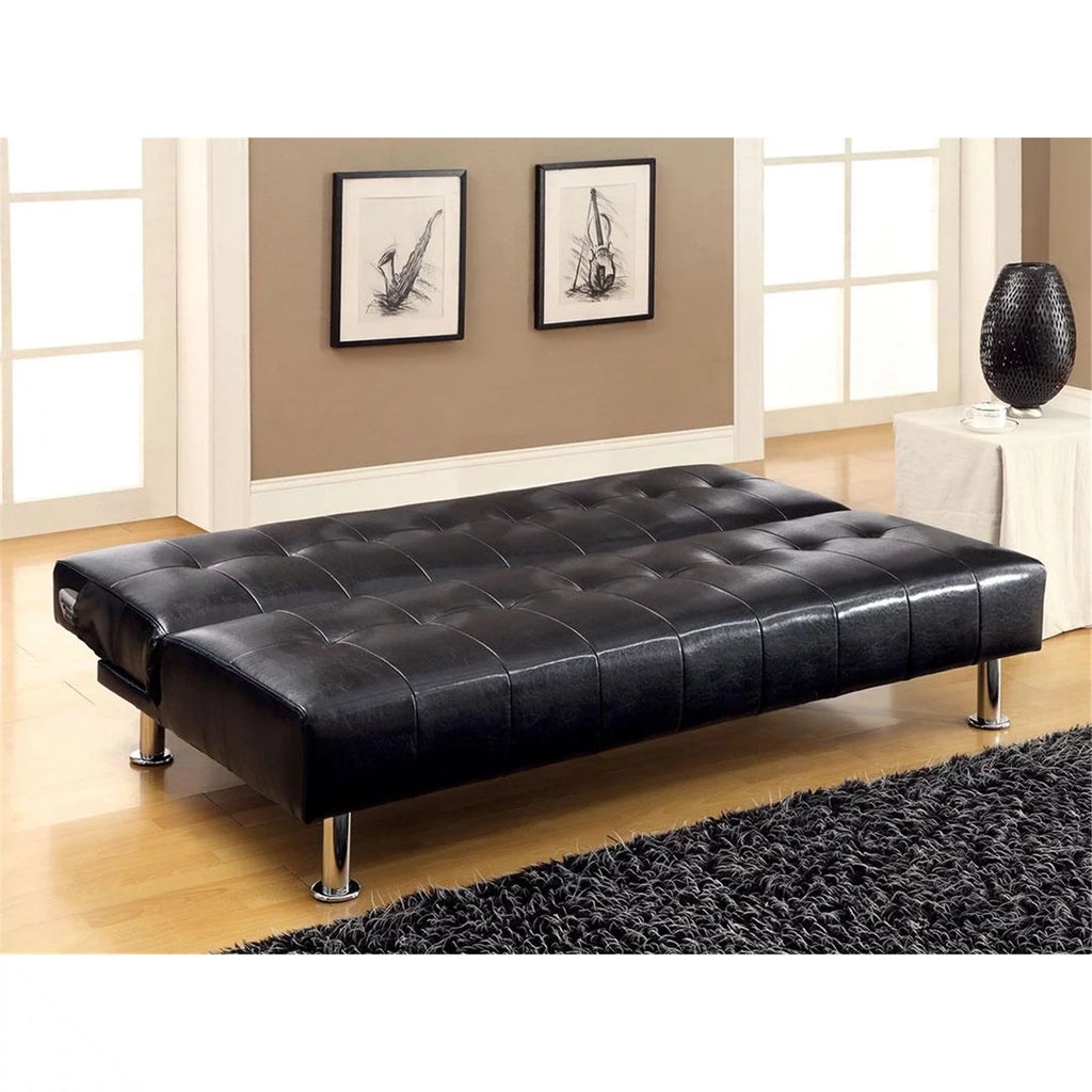 White Futon Sofa C74098