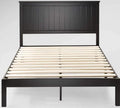 King Wood Platform Bed Frame J2962