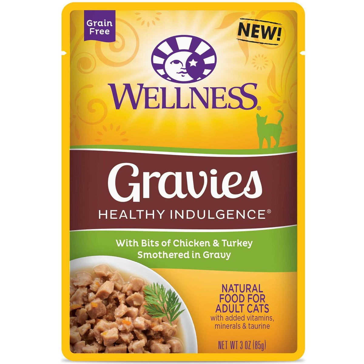 Natural Grain Free Gravy Cat Food Pouch S164952