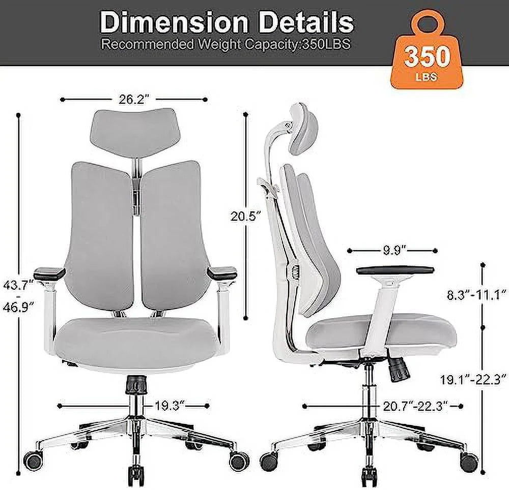 Ergonomic Office Chair with Lumbar Support Y3575