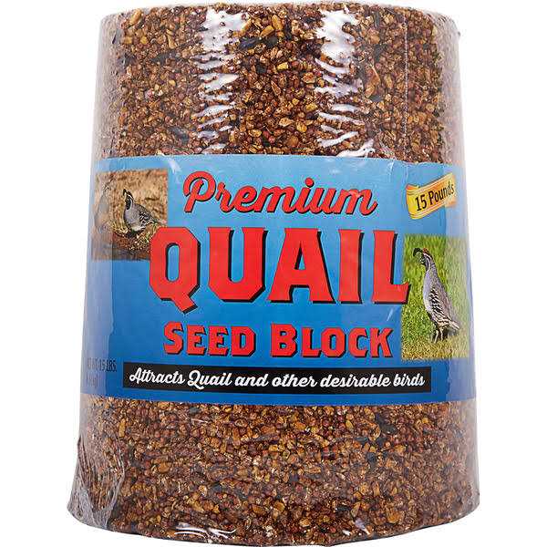 Quail Bird Food Block K1191