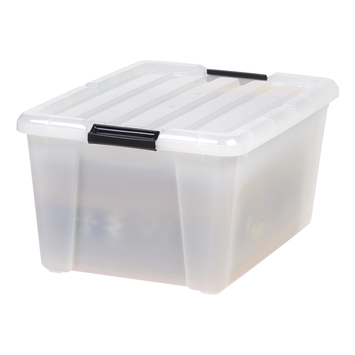 45 Qt Pearl Latch Storage Bin with Lid, Set of 4 V35318