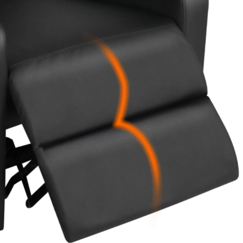 Faux Leather Recliner Chair U564080
