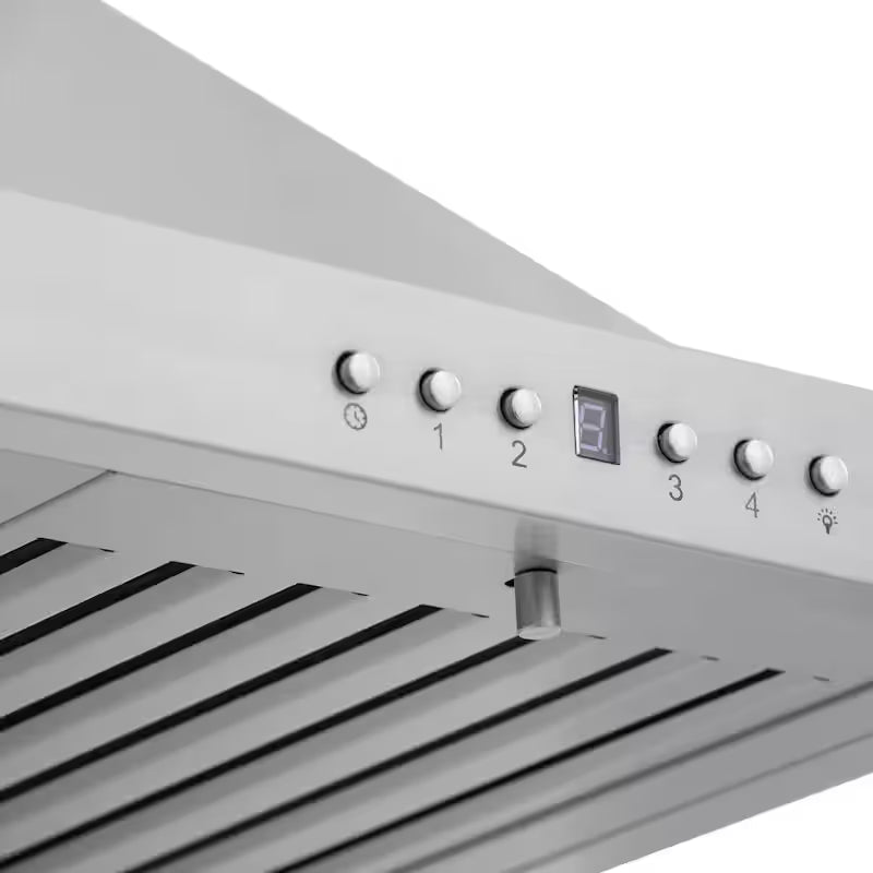 30 in. 400 CFM Convertible Wall Mount Range Hood with 2 Charcoal Filters X9099