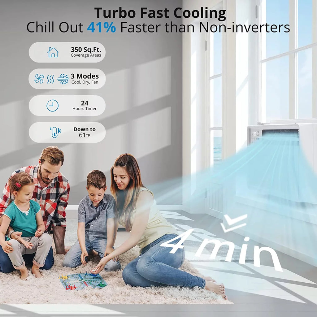 6000 BTU Window Air Conditioner with Mechanical Controls R706