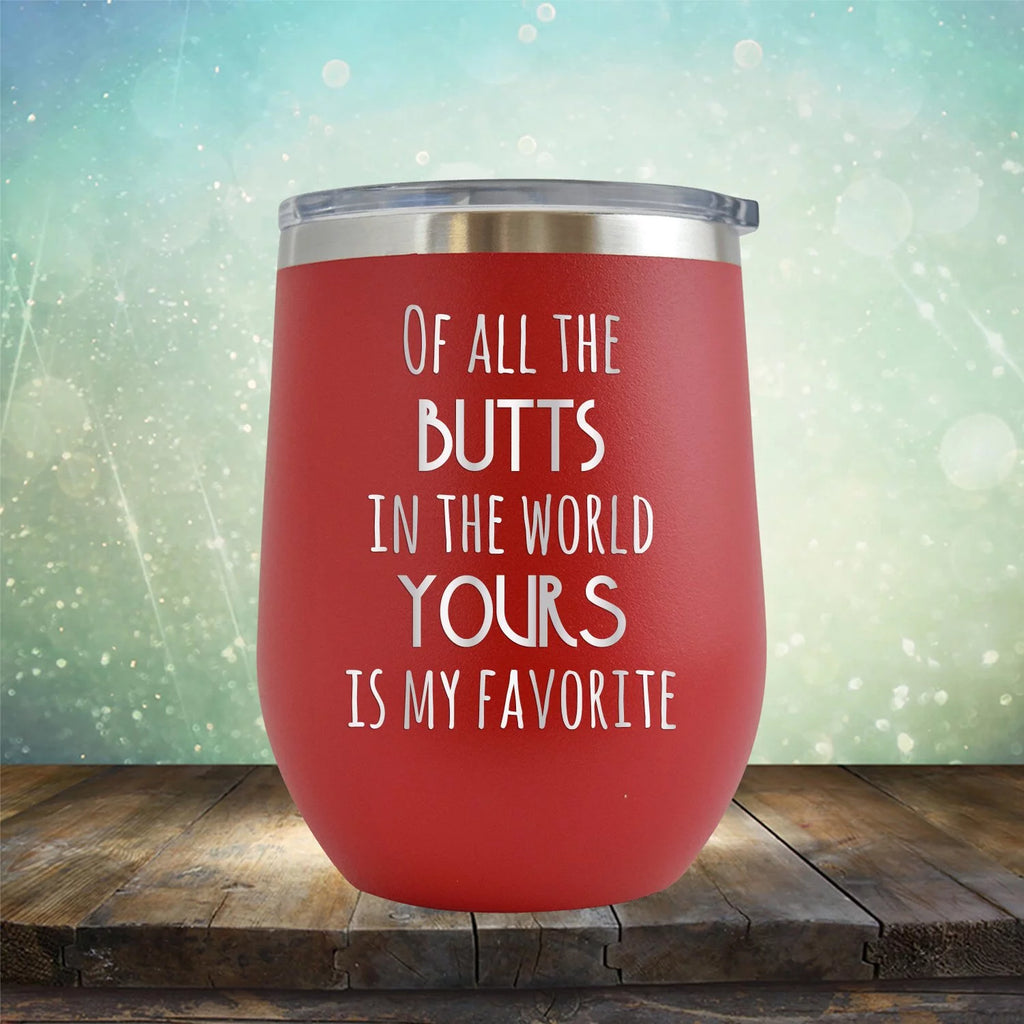 Engraved 12 oz Red Wine Cup U622