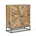 Handcrafted Wooden 2 Door Cabinet J3179