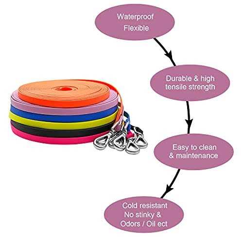 Waterproof Durable Dog Leash 5ft 10ft 13ft 16ft 30ft 50ft Z100