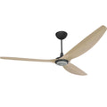 84 Ceiling Fan with Bamboo Blades and Black Finish X154