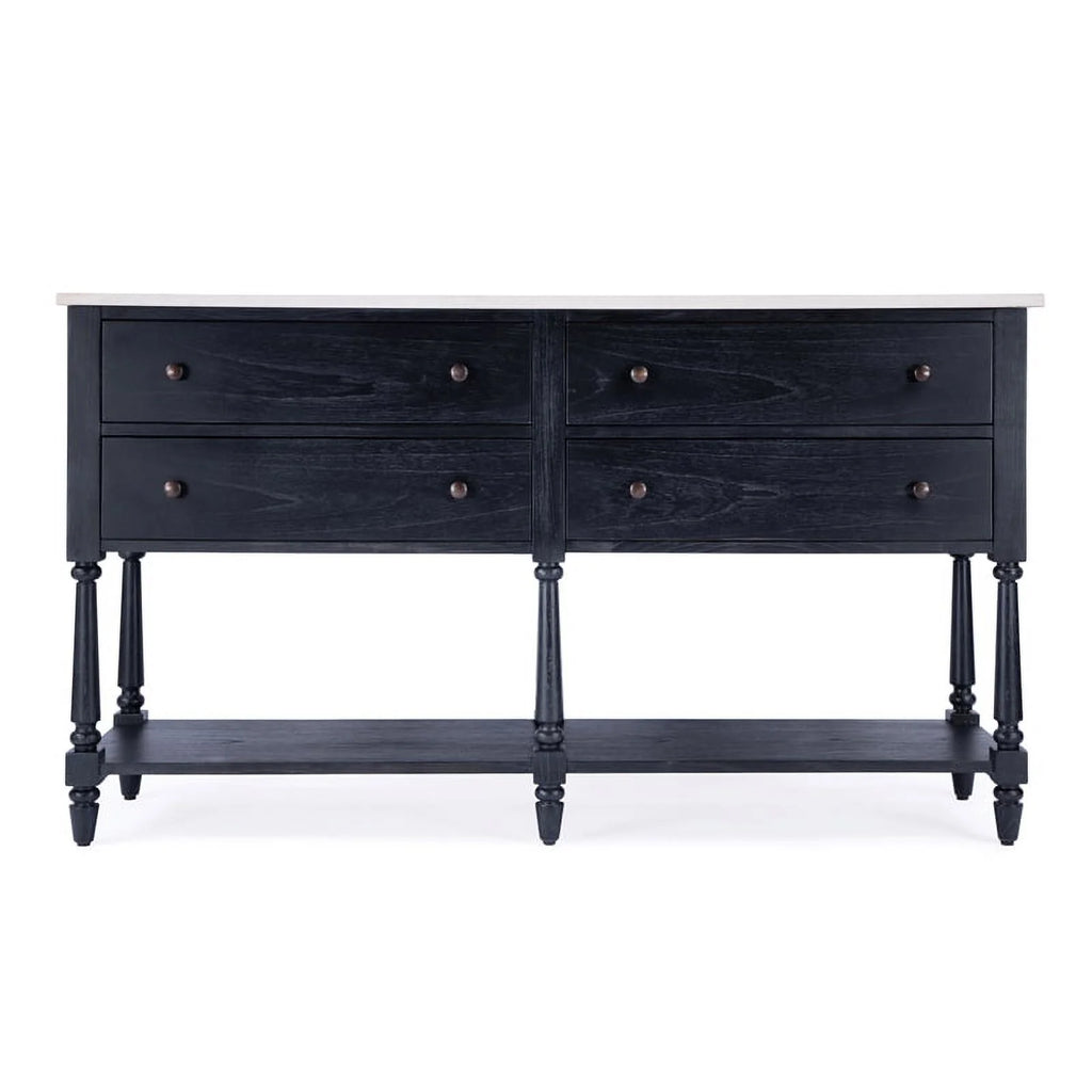Black Marble Sideboard F158