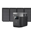 Portable Power Station and 2 Bifacial Solar Panels X284