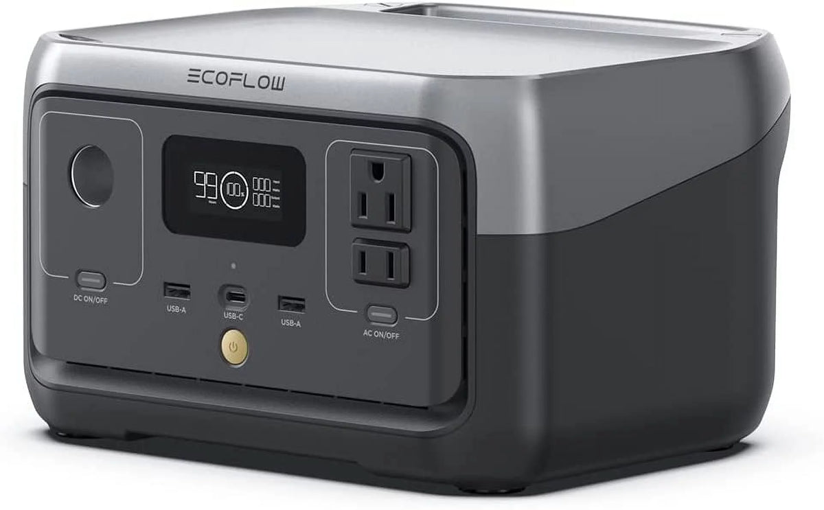 256Wh Portable Power Station 600W AC Output Q992183