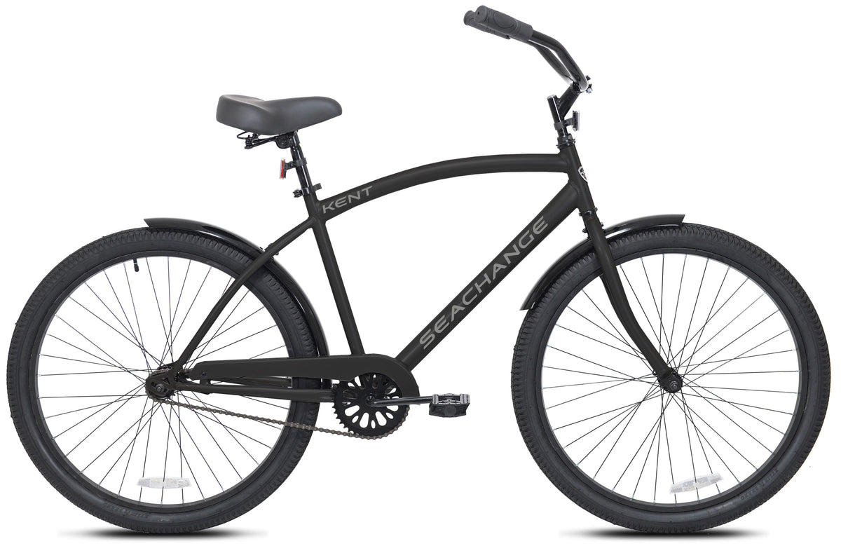 26-inch Black Beach Cruiser Bike J67352