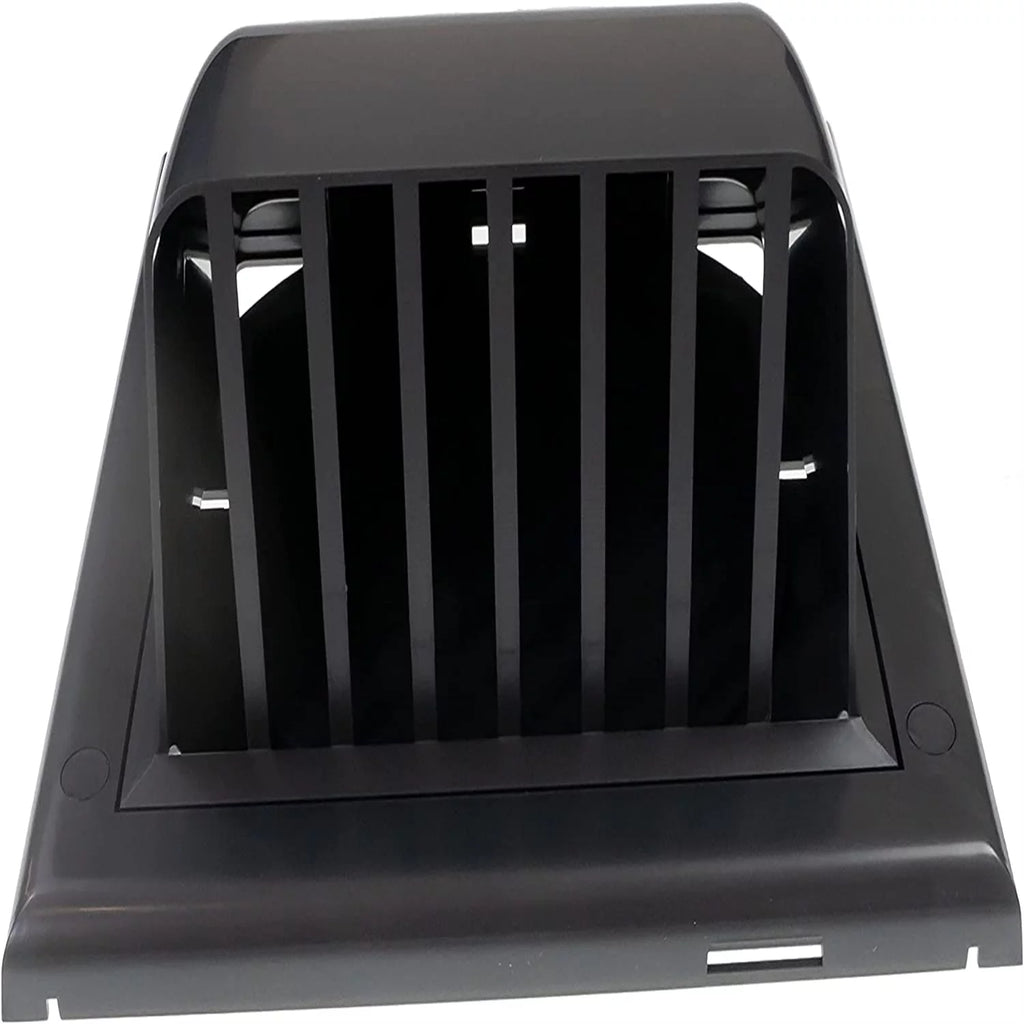 4 Inches Graphite Dryer Vent Hood with Bird Protection and Check Valve H7484