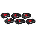 18-Volt Lithium-Ion 3.0Ah Battery Pack 6-Pack Q1227