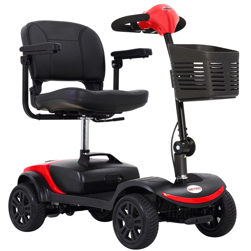 Red 4 Wheel Mobility Scooter 265lbs I6379