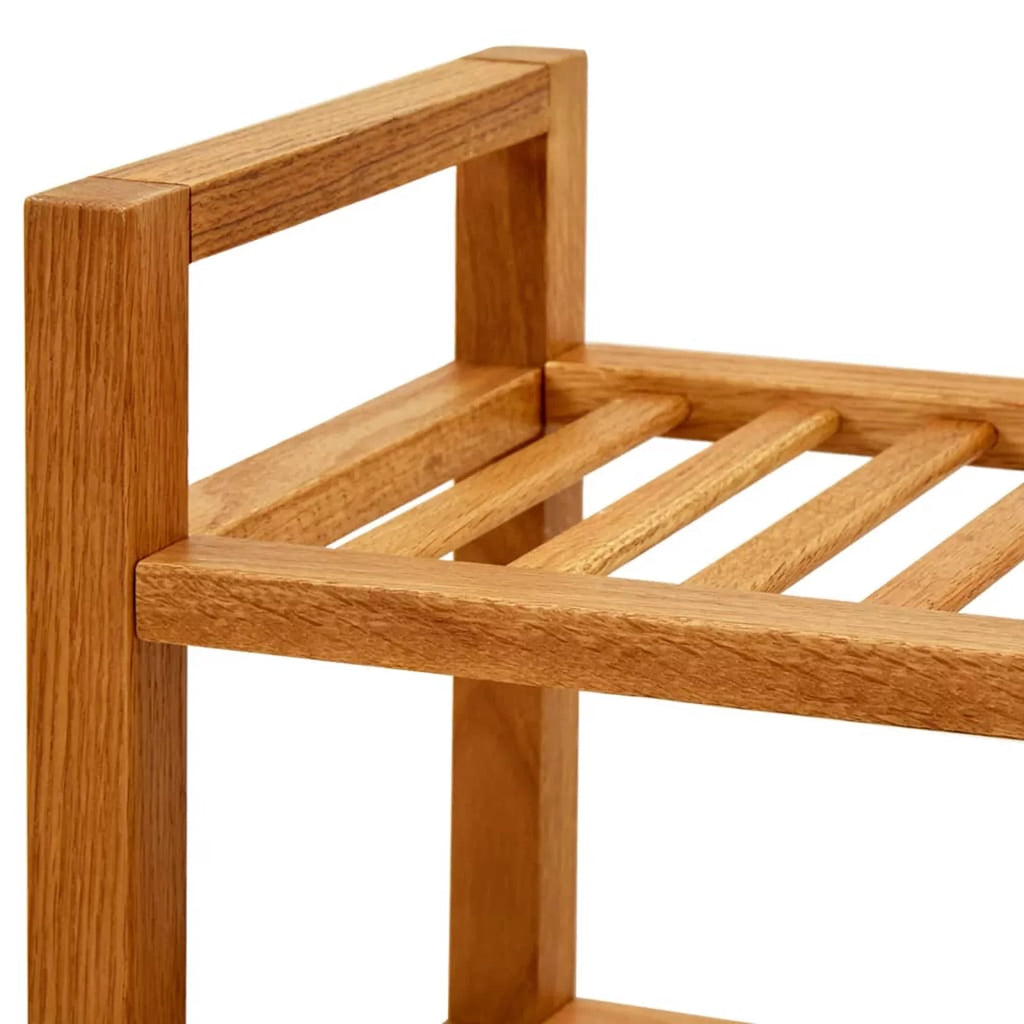 5-Tier Wooden Shoe Rack with Storage Shelves V293883