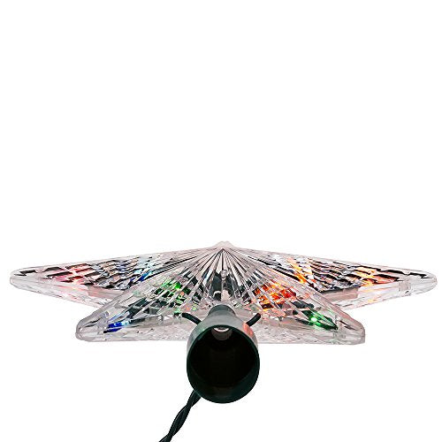 Multi-Colored Crystal Star Treetop V50113