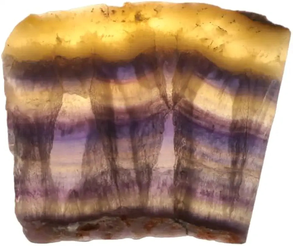 Green Fluorite Crystal Slab Plate V564805