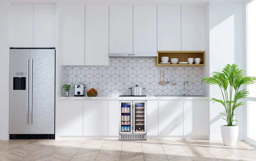 24in Dual Zone Wine and Beverage Refrigerator B86518