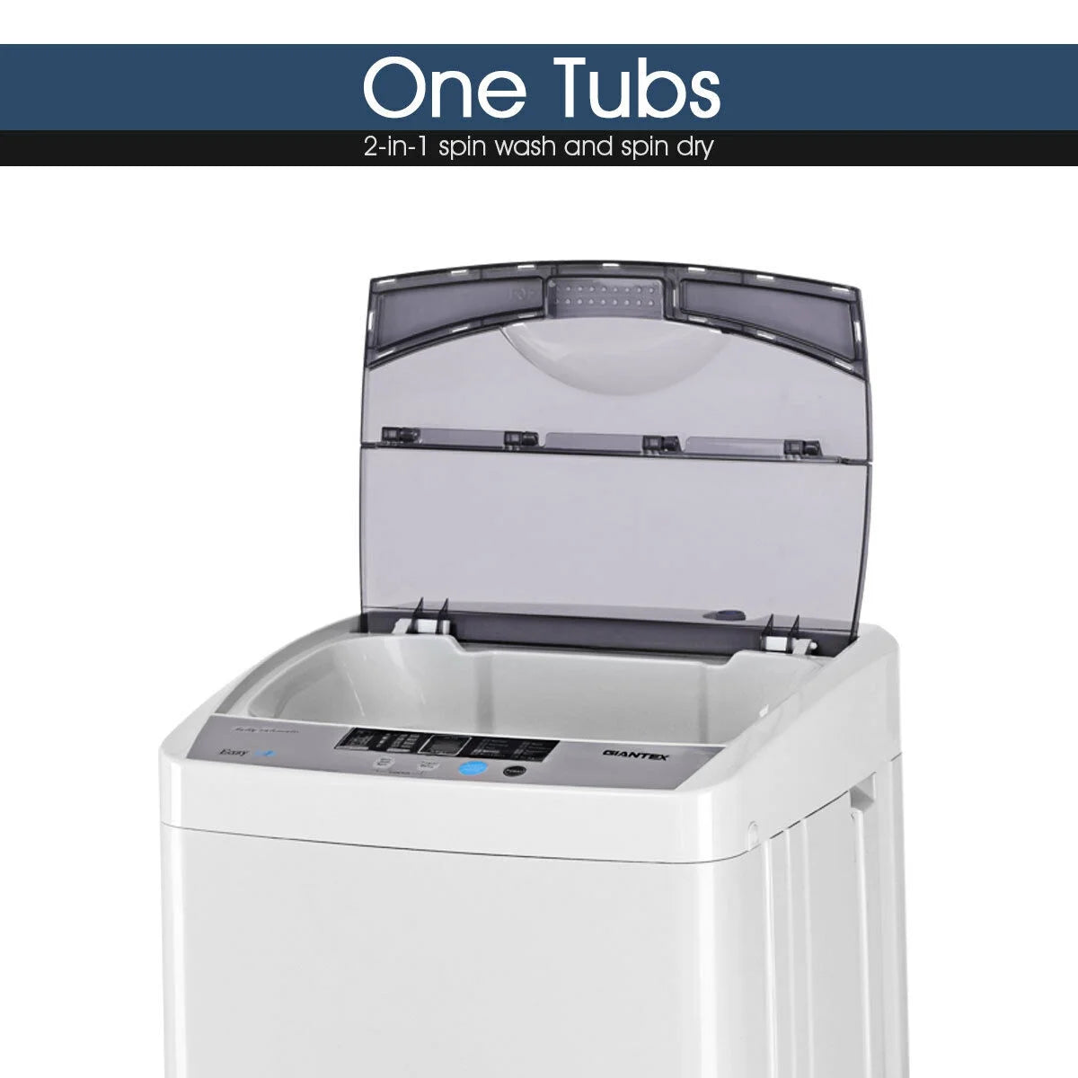 Portable Compact Washing Machine 1.34 Cu.ft I61647