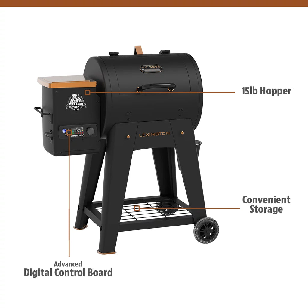 Wood Fired Pellet Grill and Smoker S544