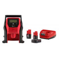 12-Volt Cordless Electric Inflator Kit with Battery Packs and Charger C21576