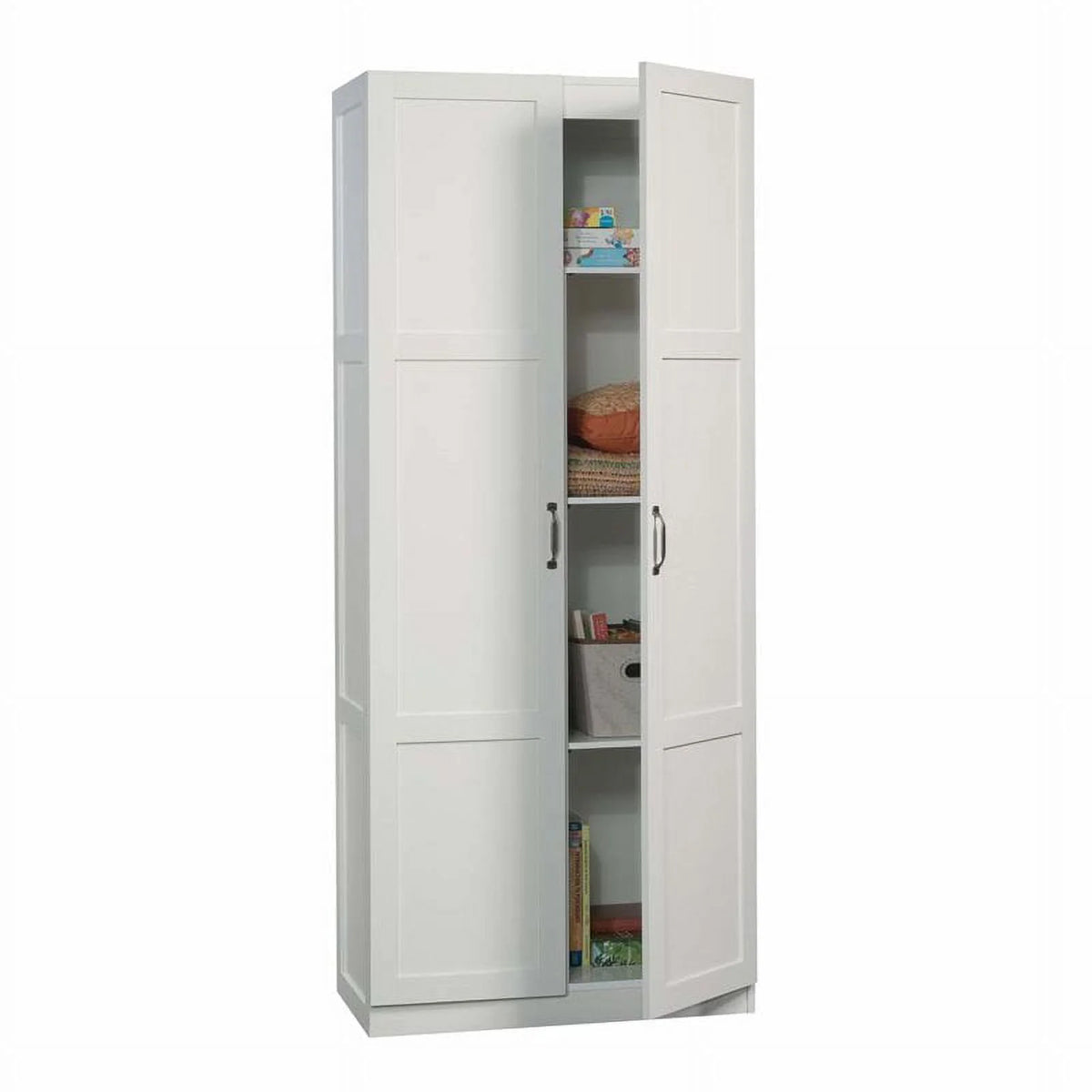 White 2 Door Storage Cabinet E50811