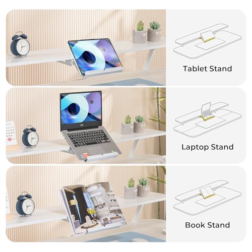 Black Electric Standing Desk with Drawers I6087