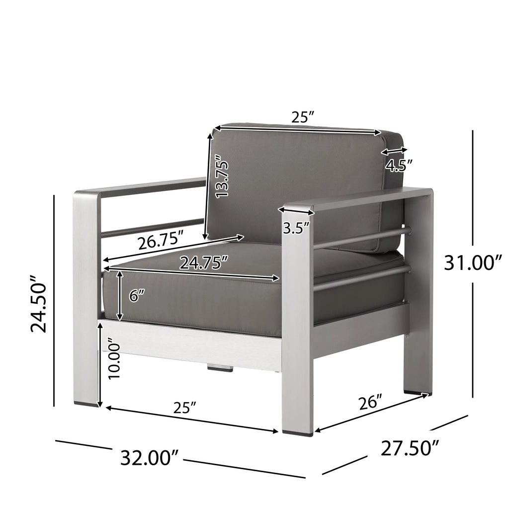 Outdoor Sofa and Chat Set with Lounges and Firepit Z3294