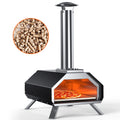 13 Wood Pellet Stainless Steel Pizza Oven with Foldable Legs S219
