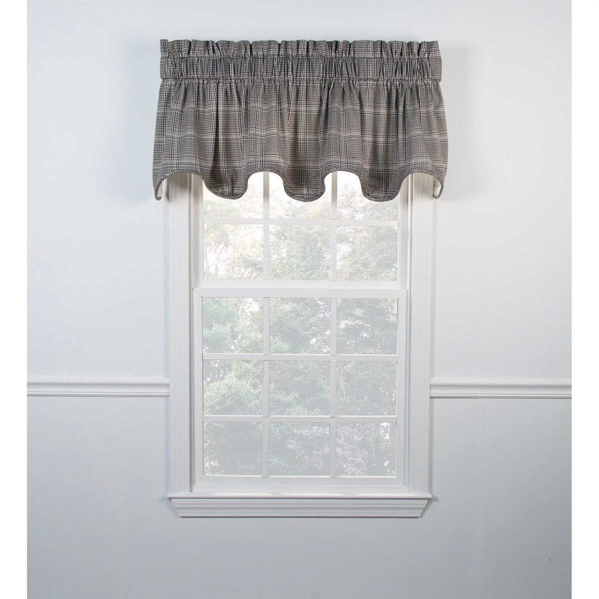 Lined Scallop Valance U186